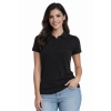 Koszulka polo damska czarna roz.3XL